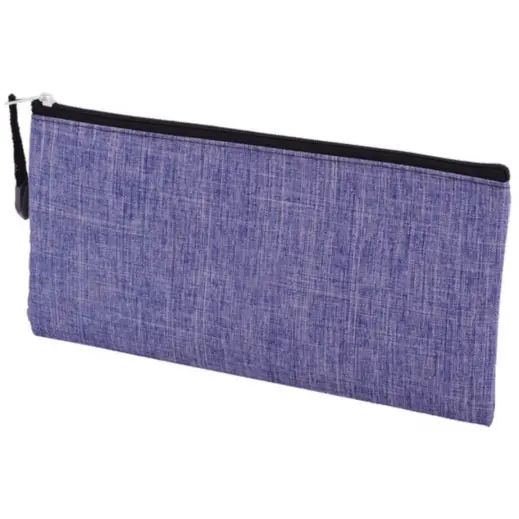 Denim Pencil Case Blue Angle